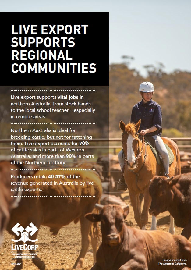 Live export supports regional communities images